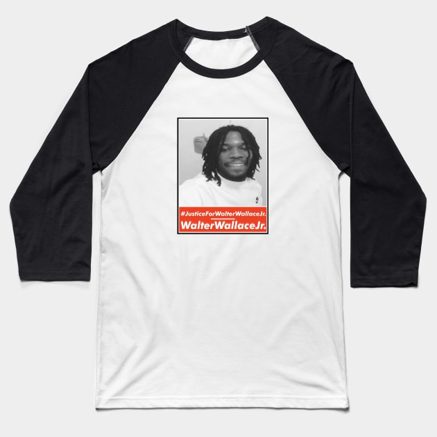 Justice for Walter Wallace Jr. Baseball T-Shirt by VanTees